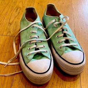 Converse Size 8 (mint green)